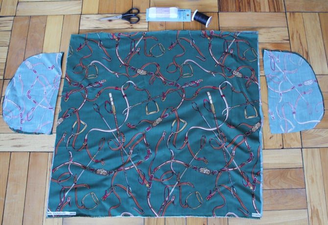 DIY elastic waist skirt tutorial