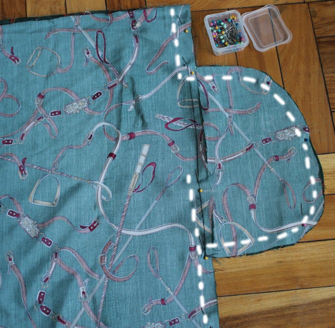 DIY elastic waist skirt tutorial5