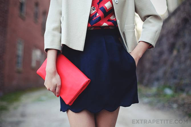 scallop skirt ferragamo vara flats5