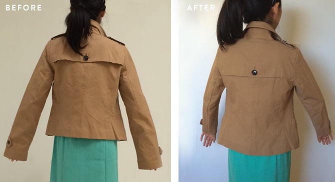 short trench alterations back