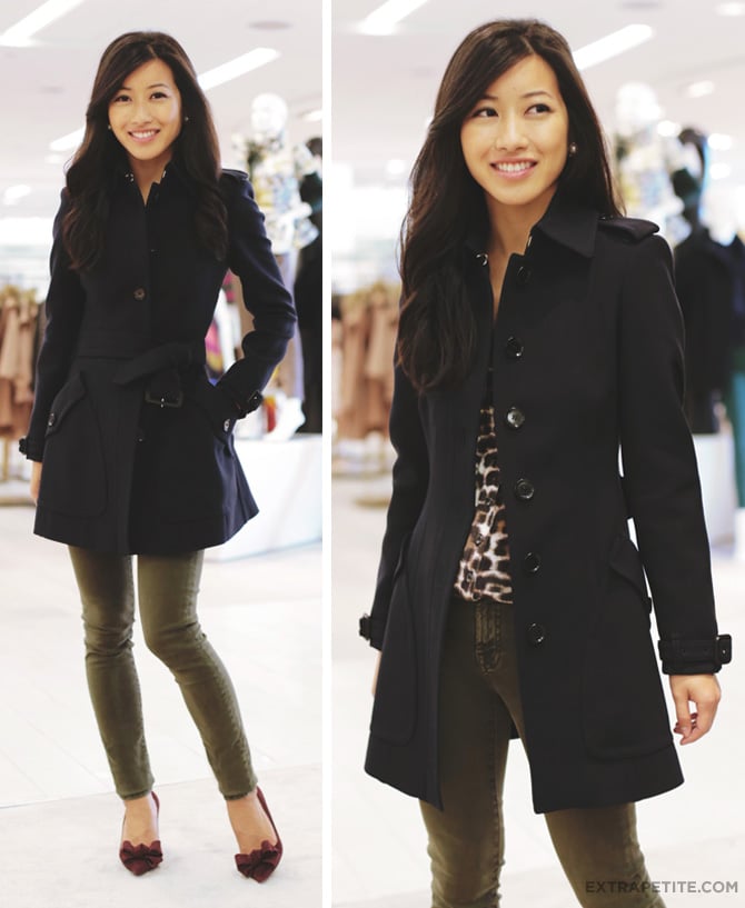 saks burberry coat