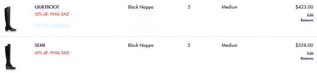 Stuart Weitzman sale boots