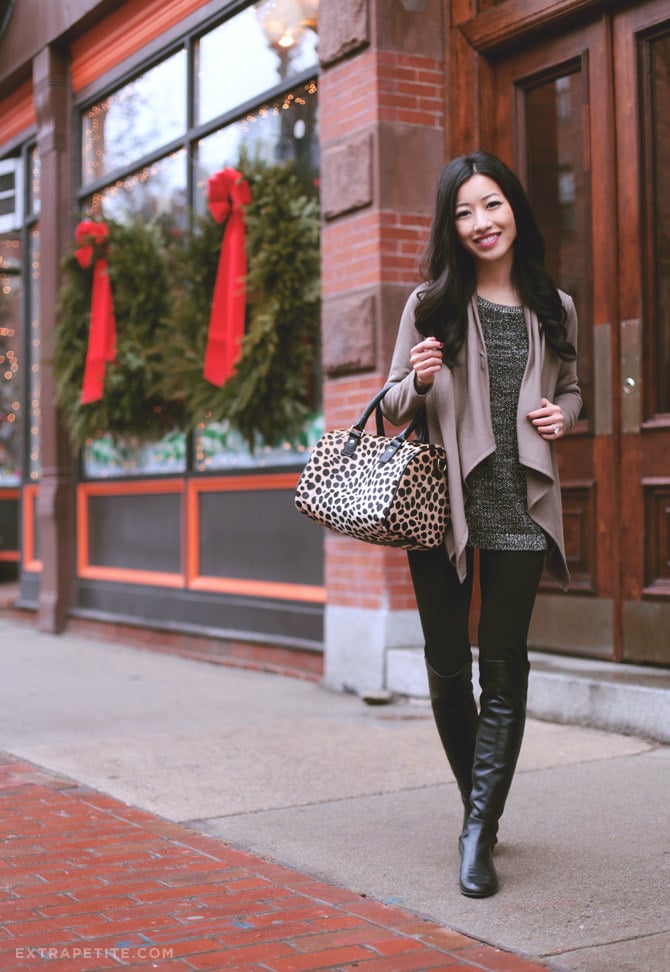 stuart weitzman boots cardigan1