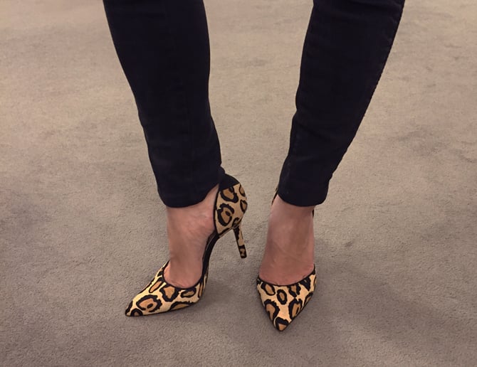 sam edelman Delilah leopard heels