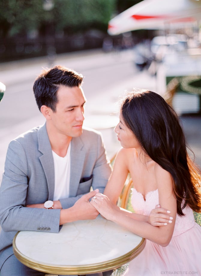 paris engagement photo shoot film4