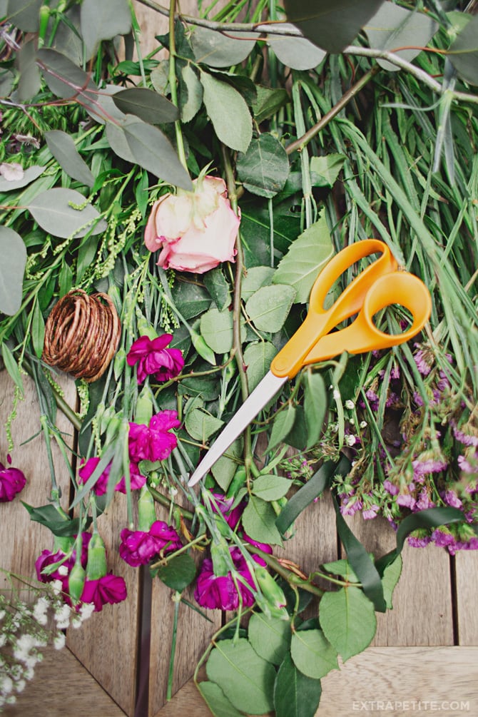 flower crown materials