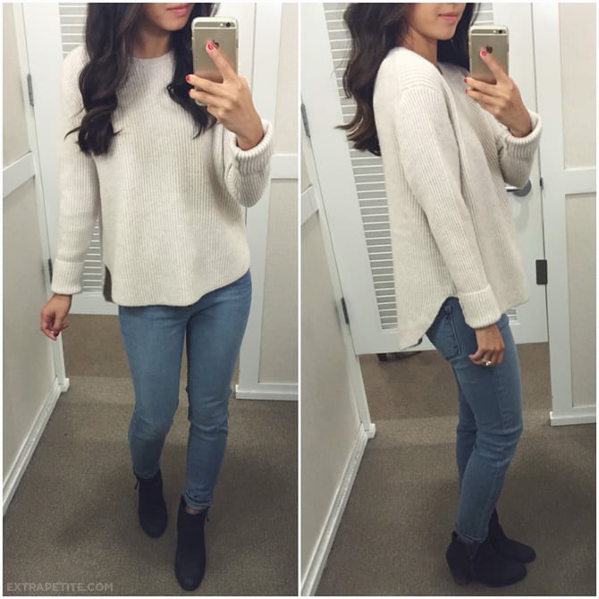 loft petite sweater review