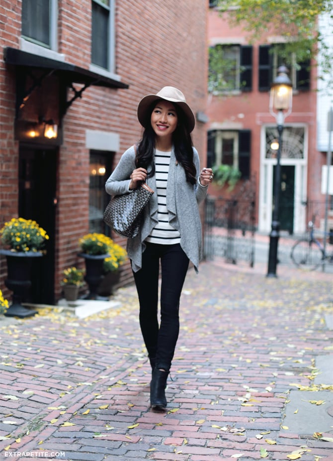 black grey brown fall outfit FS