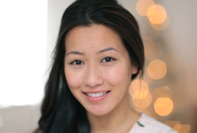 asian holiday party makeup tutorial