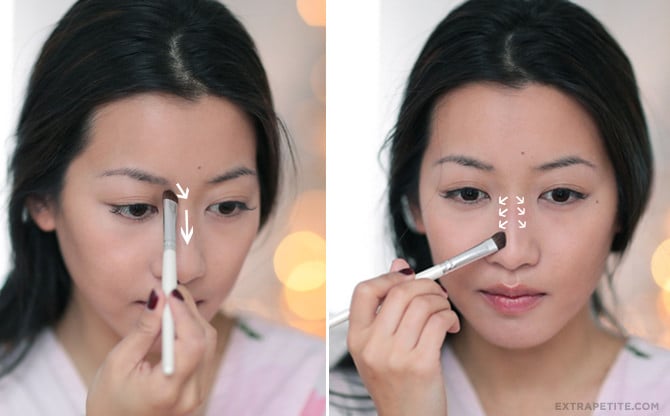 anastasia nose contouring asian makeup