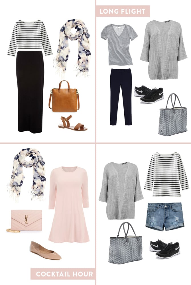 How to pack 10 Days of cute outfits in a carry-on bag from Boston travel blogger, Extra Petite.