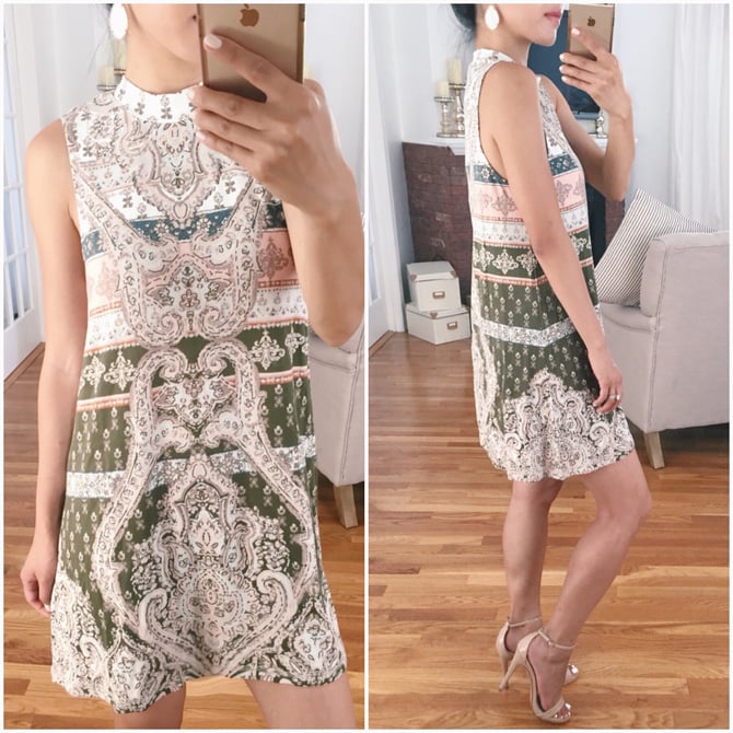 paisley print shift dress summer fashion petites_ nordstrom sale
