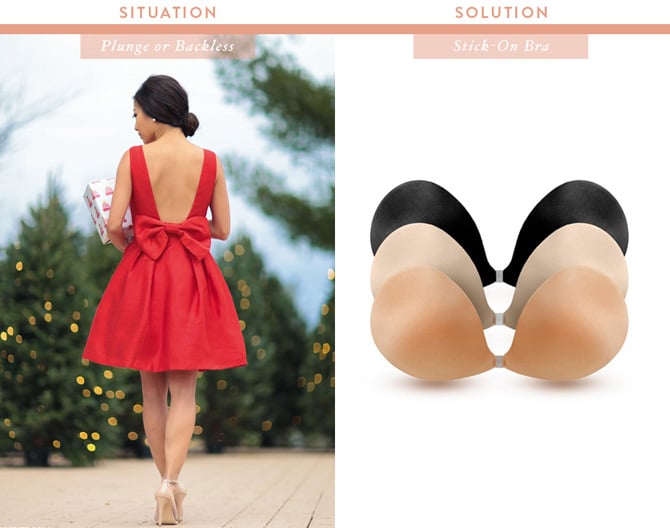 nubra stick on bra_what to wear under a backless dress