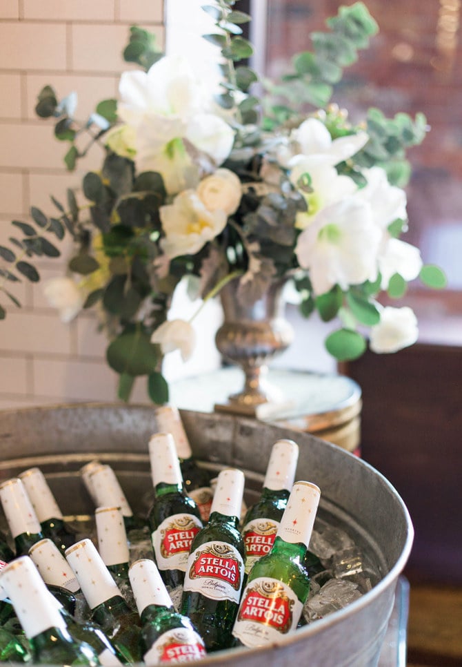 classic winter holiday party floral arrangements
