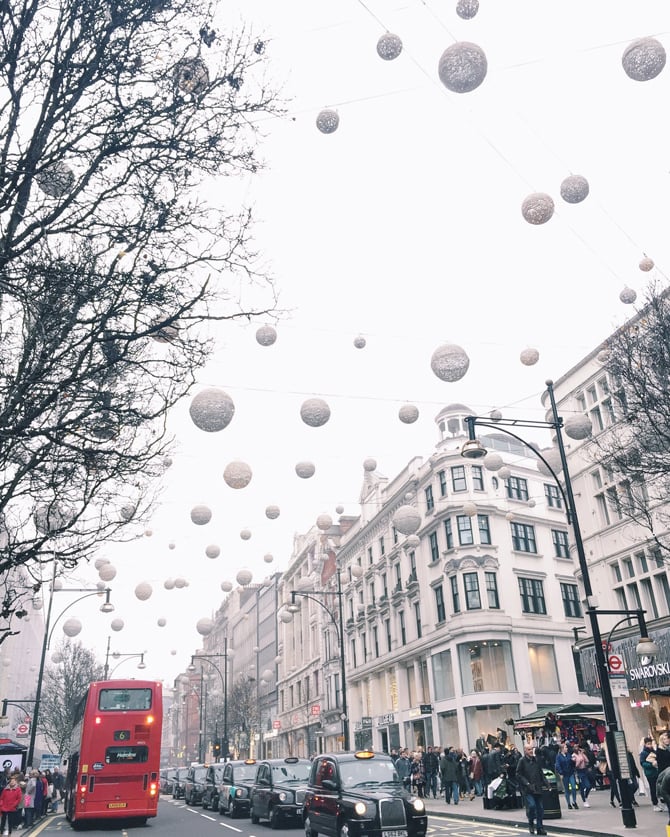 oxford street visiting london christmas travel guide