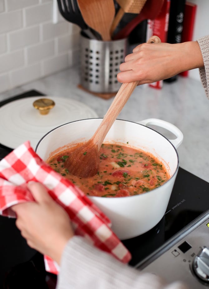 best easy creamy tomato soup recipe le creuset