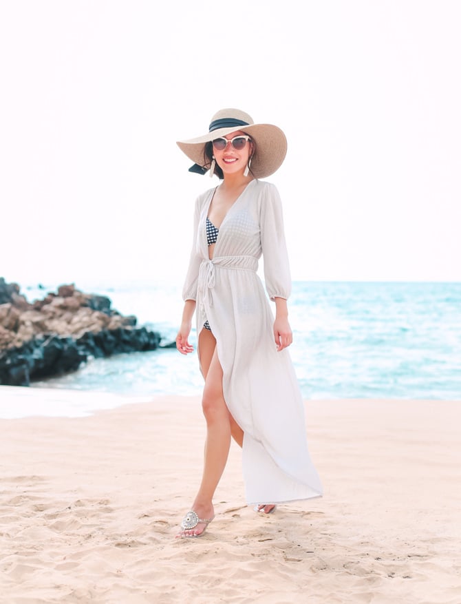 nordstrom duster long flowy beach coverup petite outfits