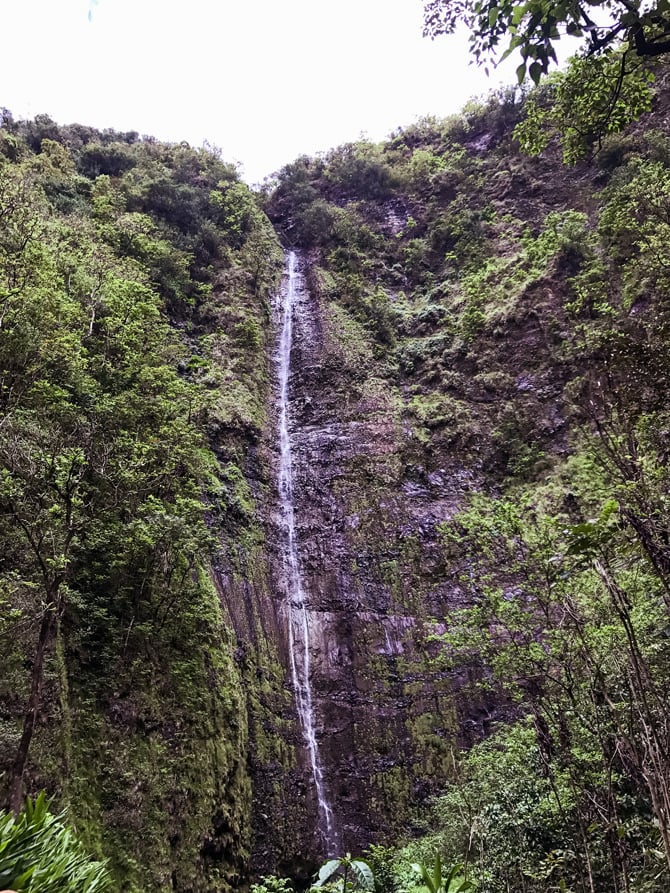 pipiwai trail waterfall road to hana maui