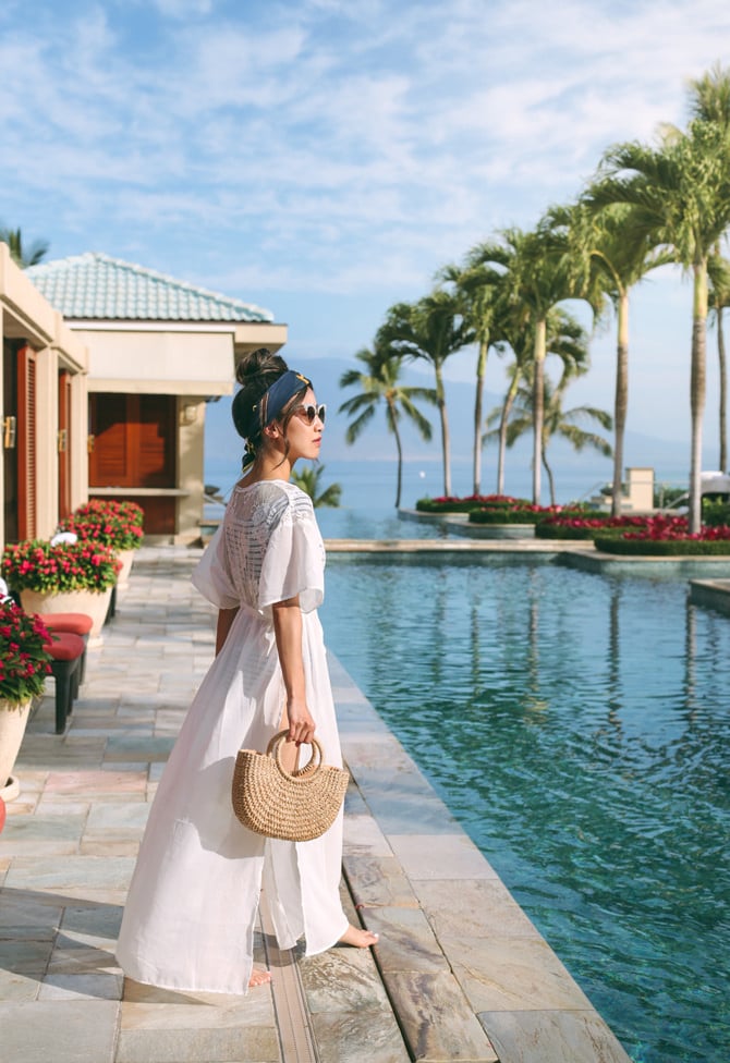 beach resort outfit vacation cover up style
