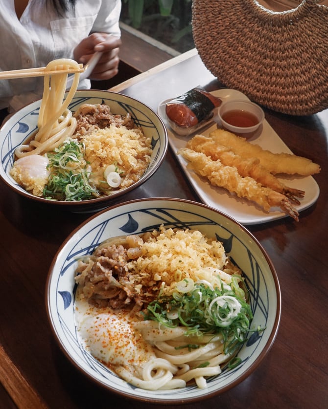 marukame udon where to eat in honolulu hawaii