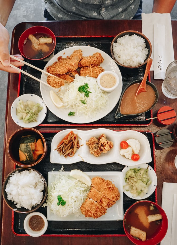 tonkatsu ginza Bairin best pork katsu in honolulu hawaii