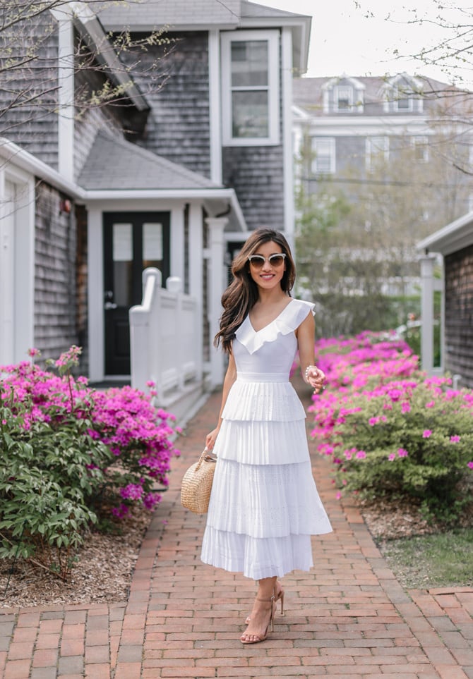 white maxi dress for bridal shower rehearsal dinner petite outfits