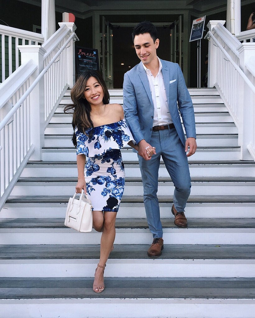 summer cocktail party dress his her attire outfits