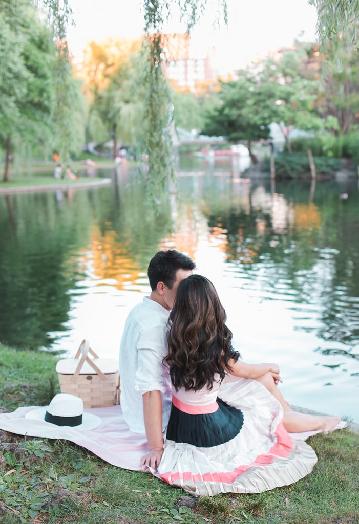 summer picnic romantic couples date boston blogger extra petite