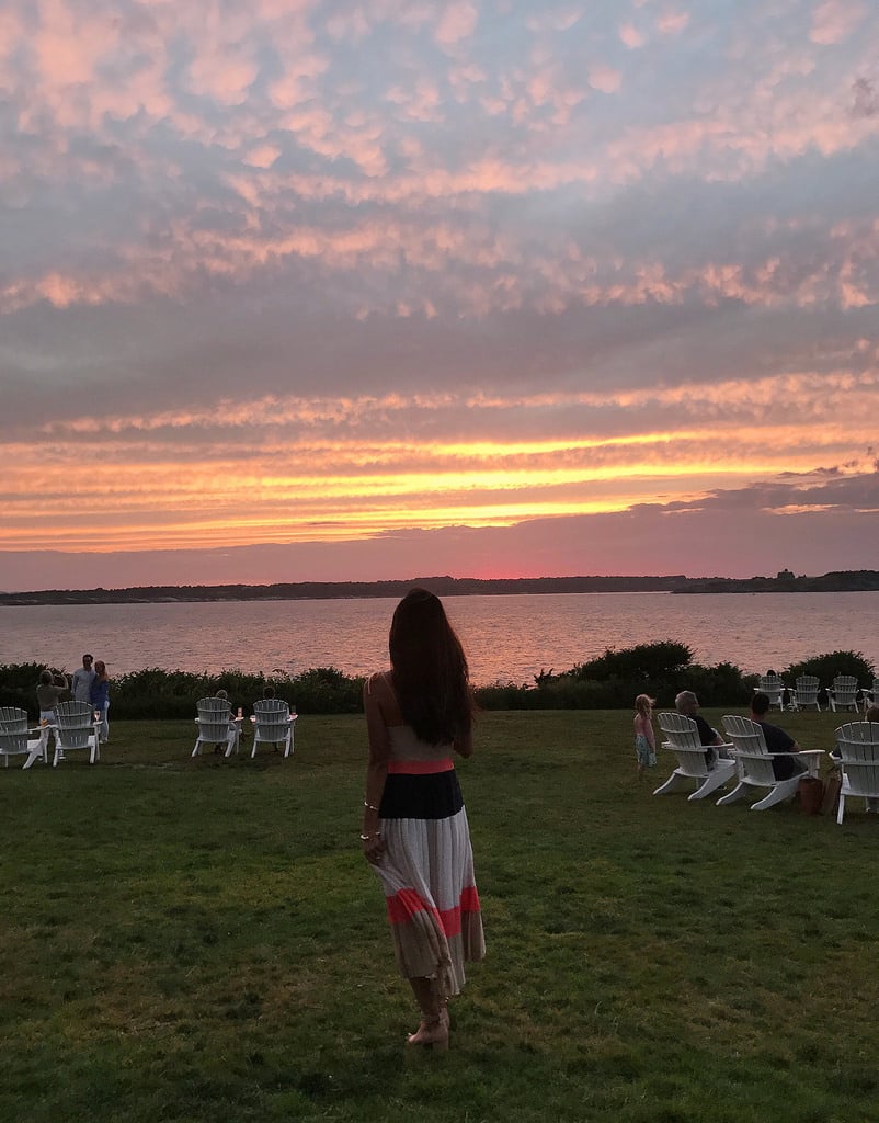 castle hill inn newport rhode island sunset view