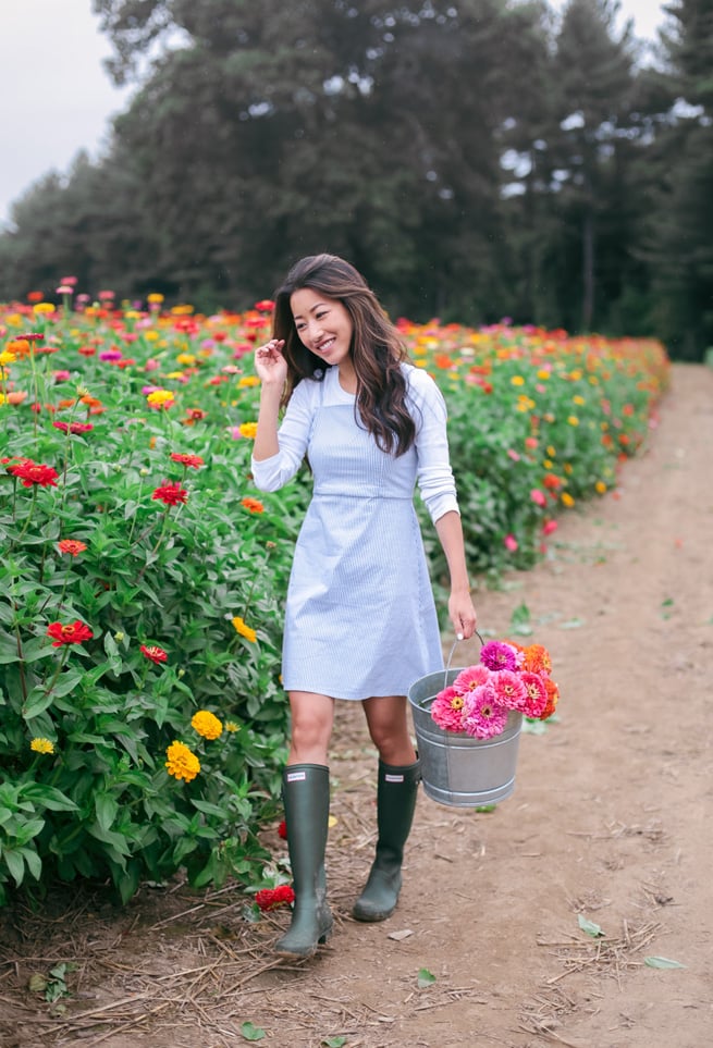 summer hunter rain boots outfit ideas