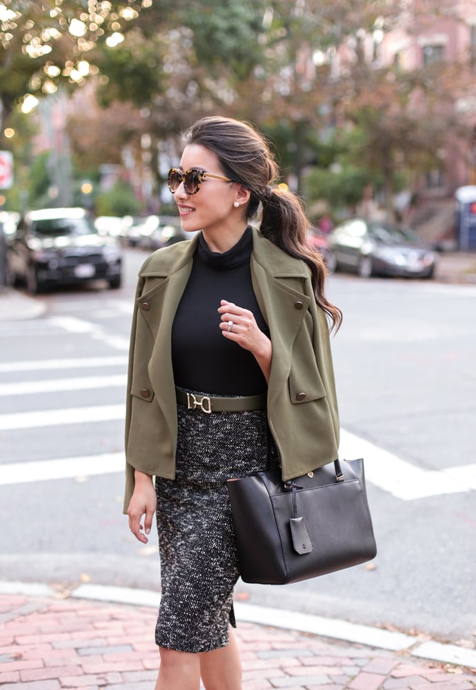 stylish fall work clothes_ann taylor macys petite fashion