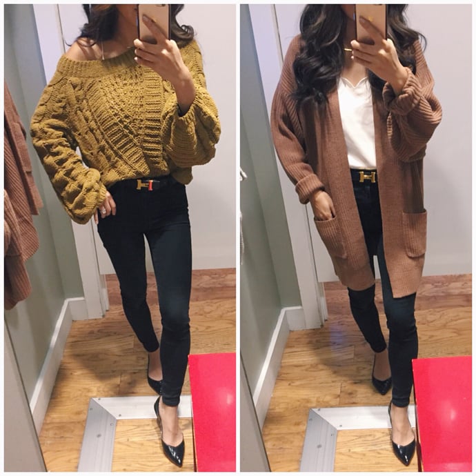 express chunky knits sweaters cardigans review sale