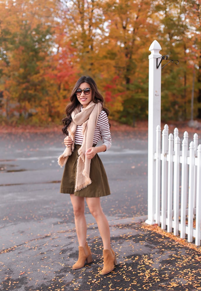 how to style ankle boots booties for fall outfits