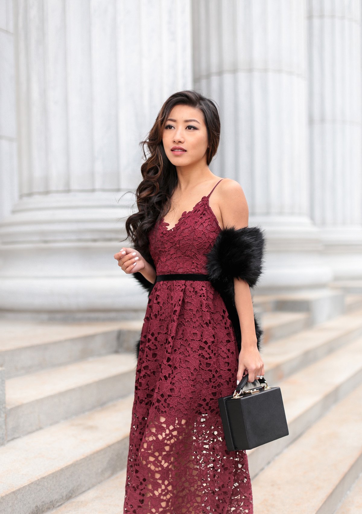 affordable lace dress christmas holiday party outfit