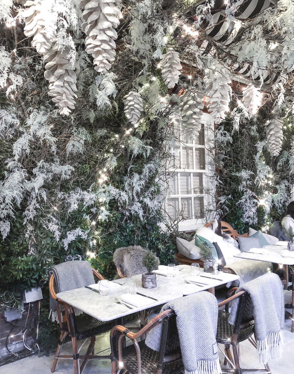 dalloway terrace bloomsbury hotel winter wonderland brunch