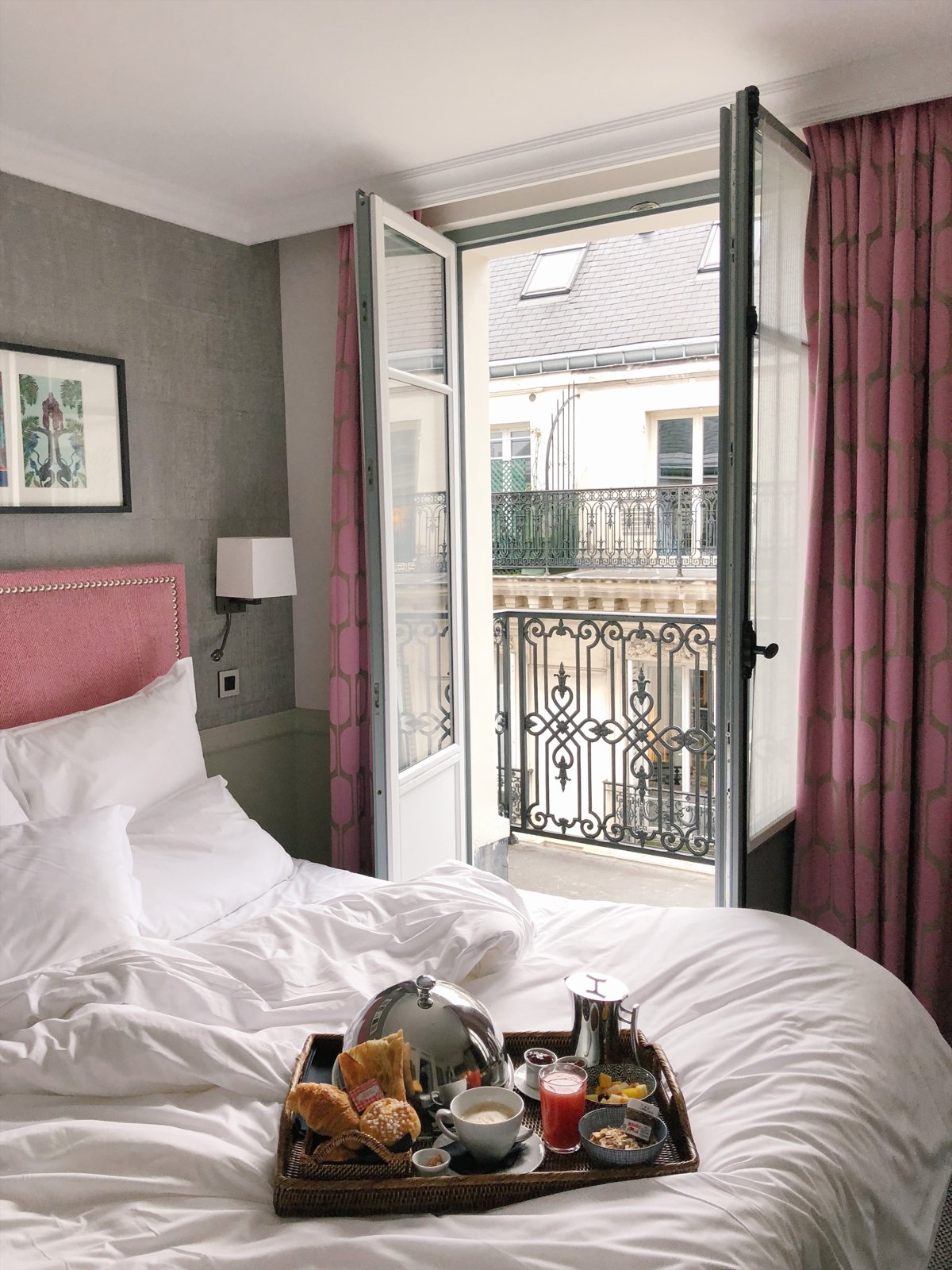paris france boutique hotel adele jules balcony review