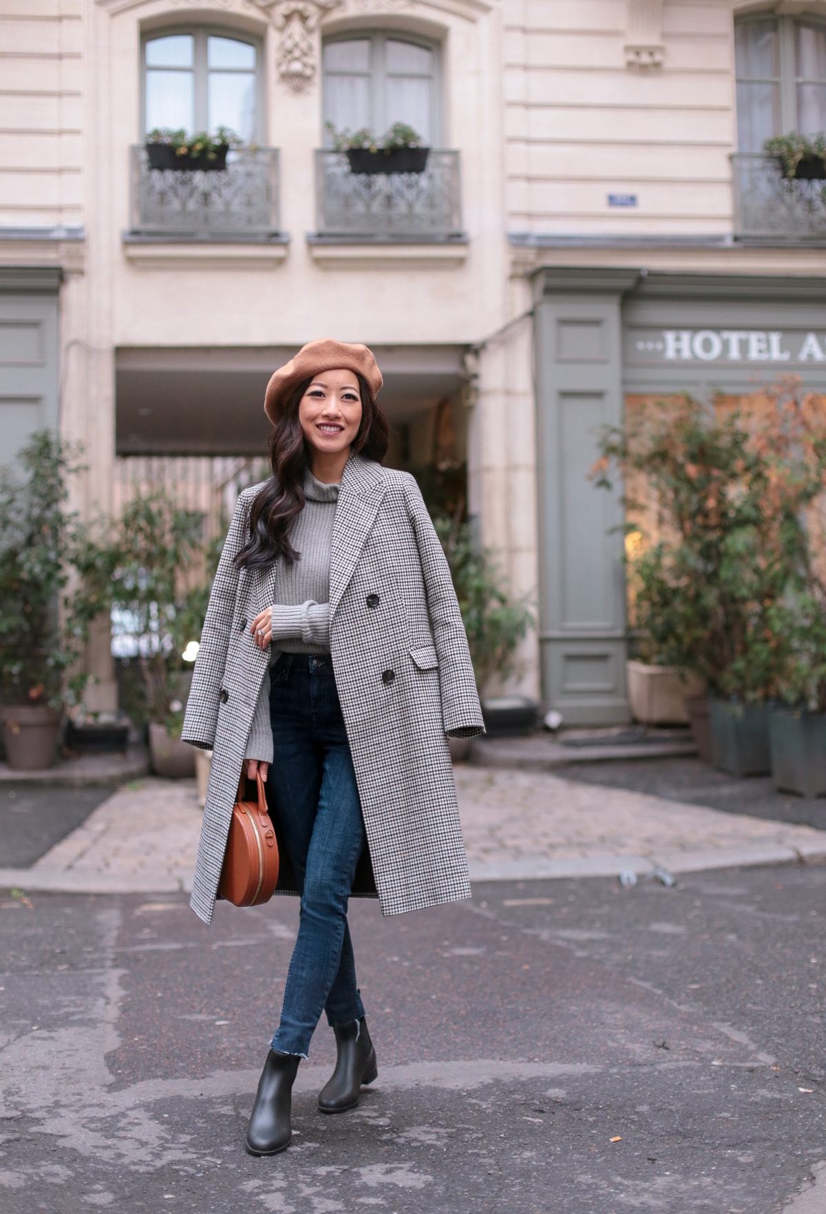 topshop jamie jeans check coat petite fashion