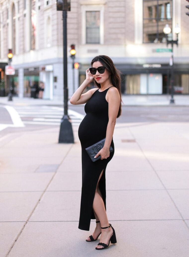 stylish pregnancy outfits third trimester petite fashion