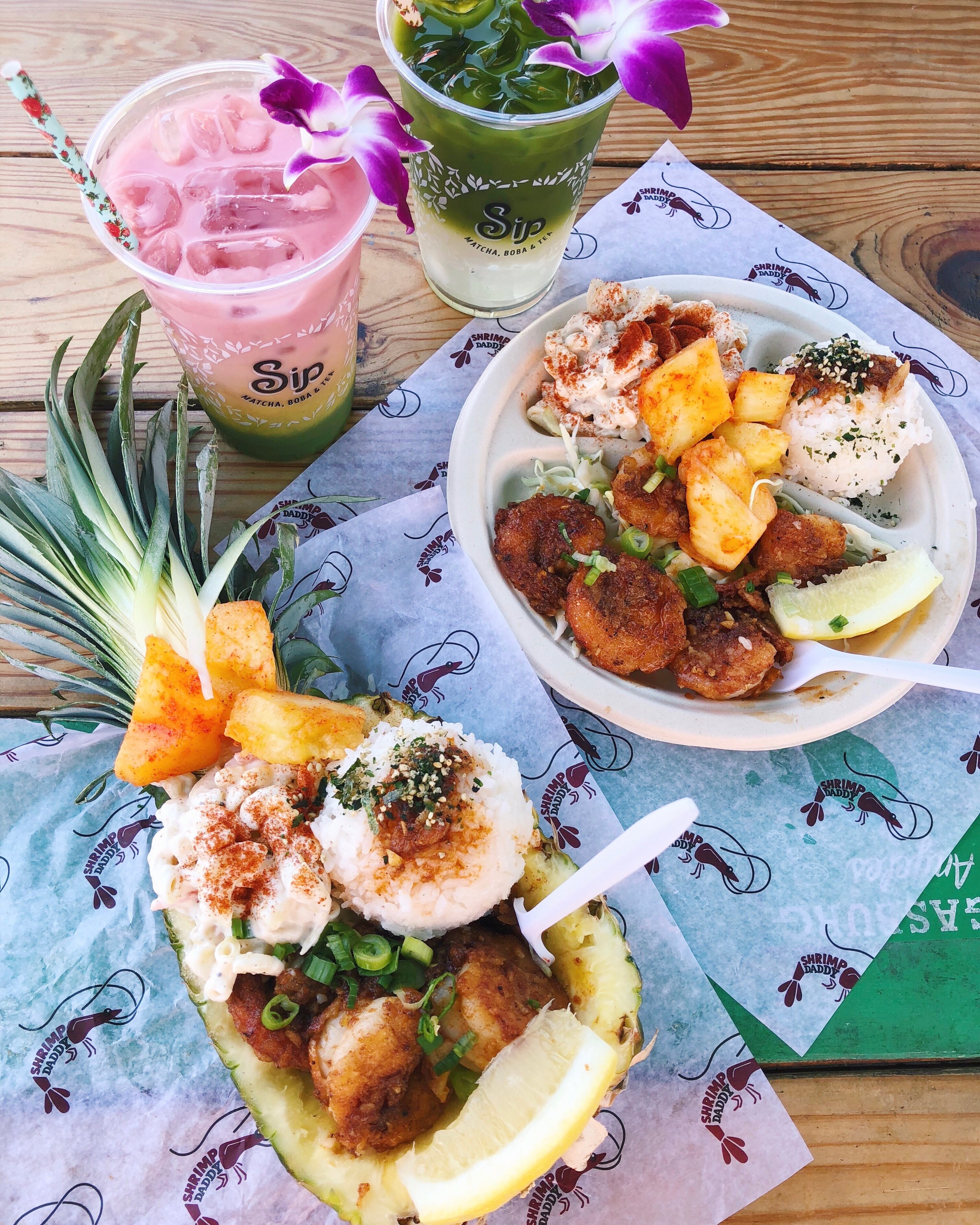 eat shrimp daddy smorgasburg los angeles review