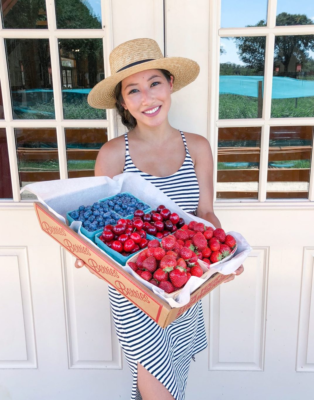 boston parlee farms berry cherry picking fruit