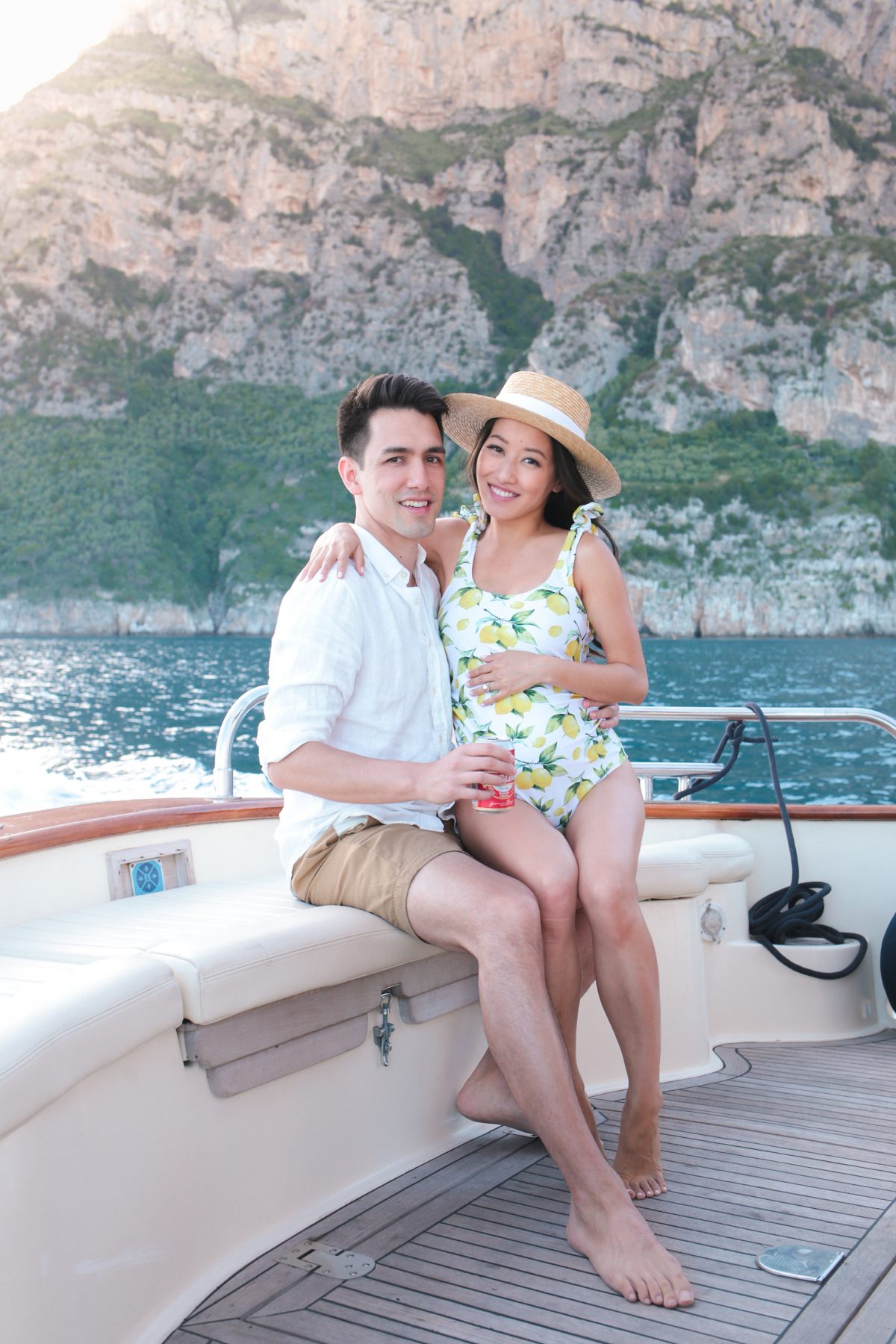 babymoon positano italy capri boat rental tour