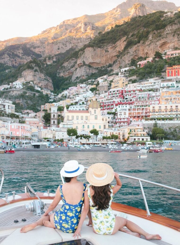 blue star positano capri private boat tour private rental