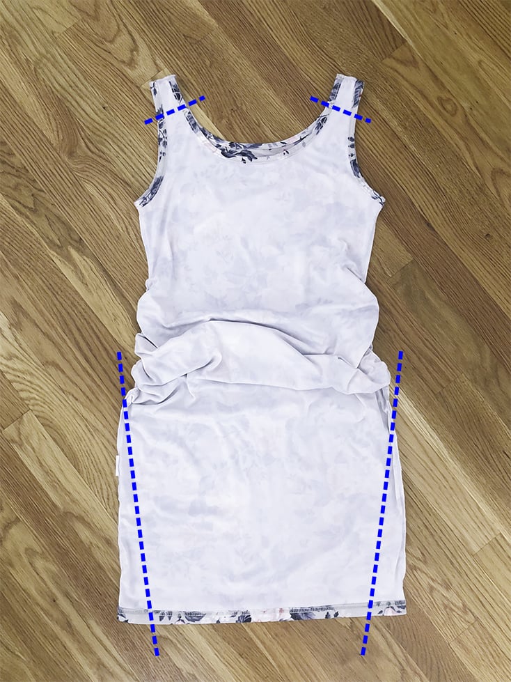 maternity dress alterations tutorial