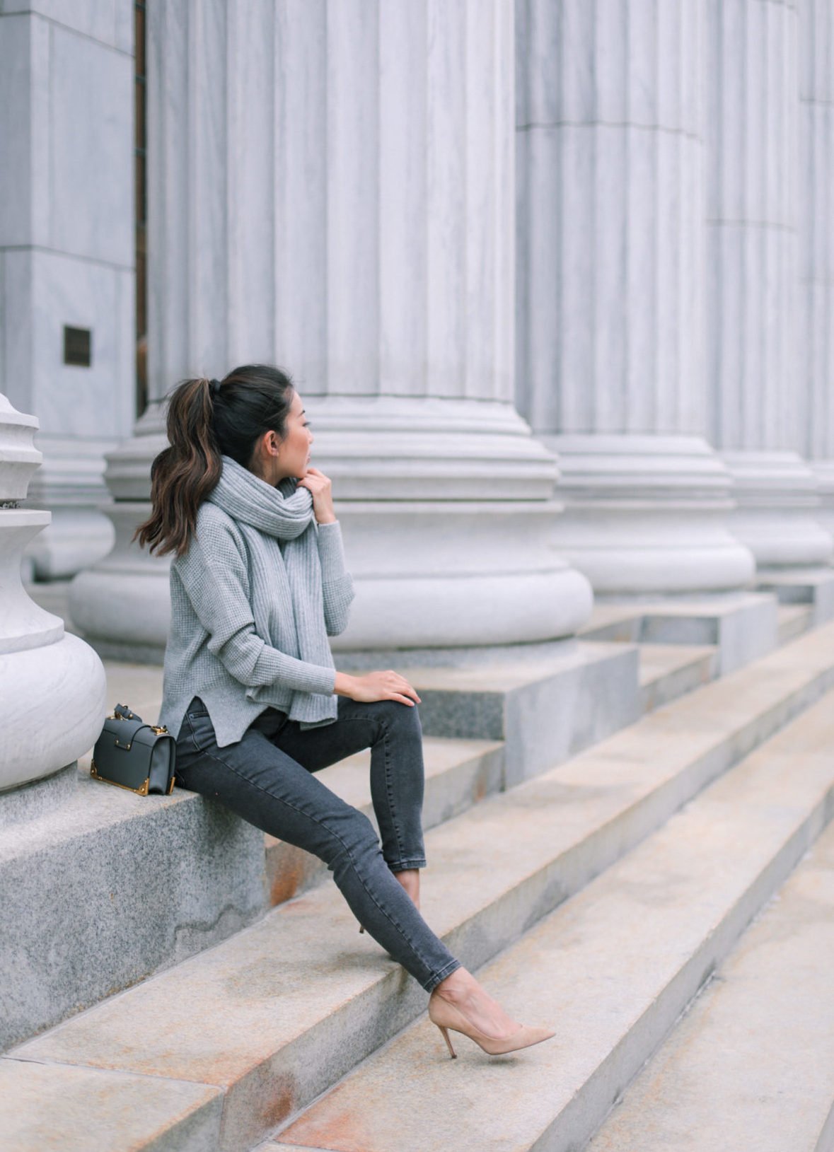 everlane cashmere scarf review