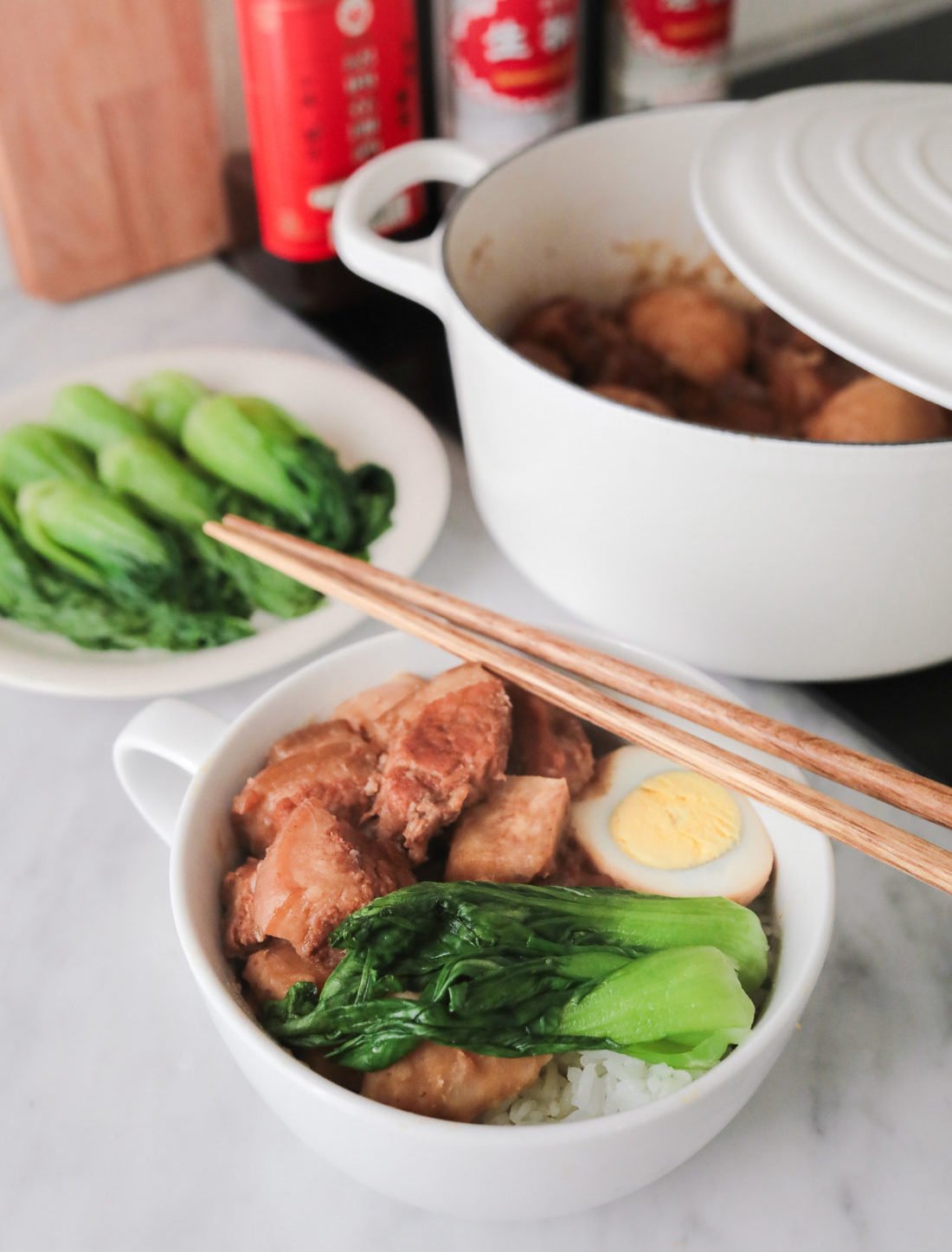 chinese lunar new year recipes pork belly rice