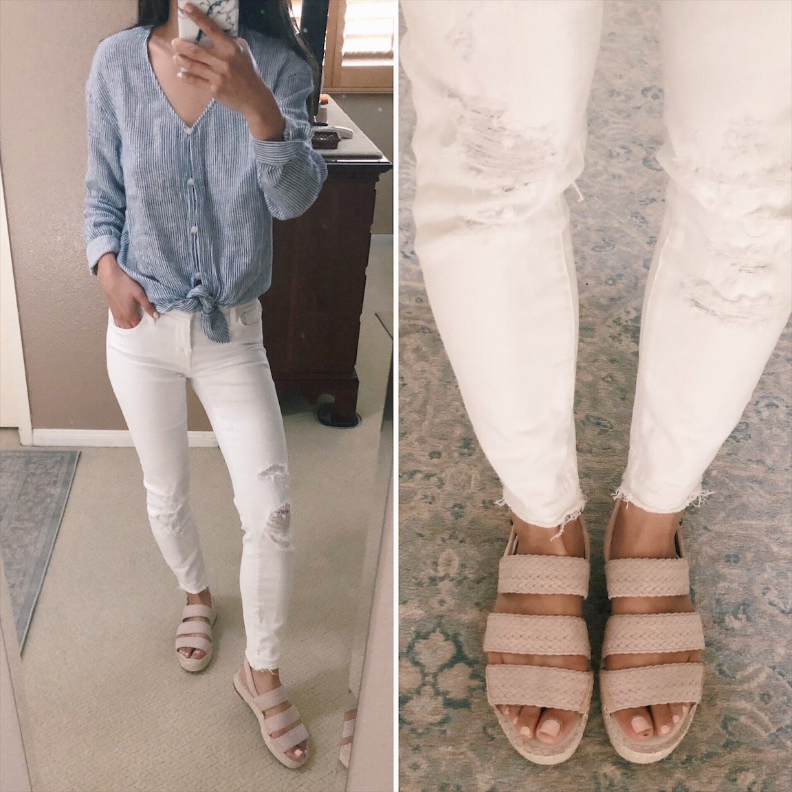 comfortable suede platform wedge sandals small size 4 5