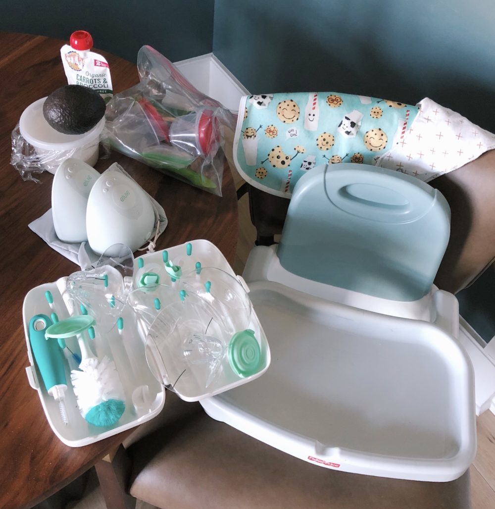 what to bring when traveling with 6 month old baby