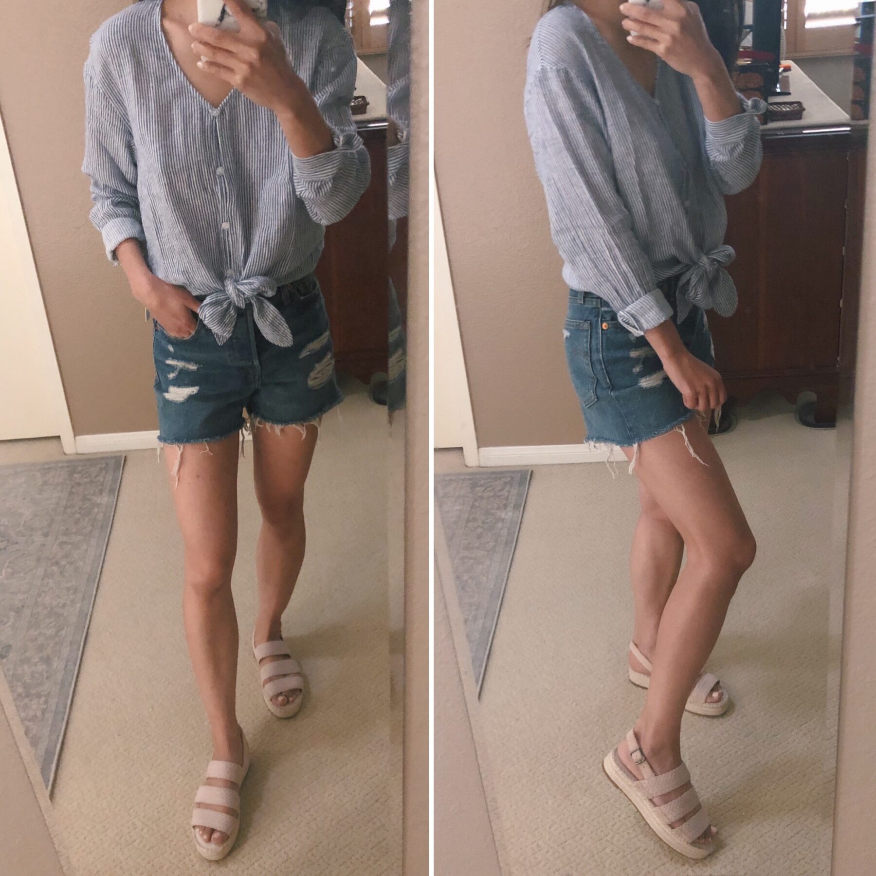 platform espadrille sandals