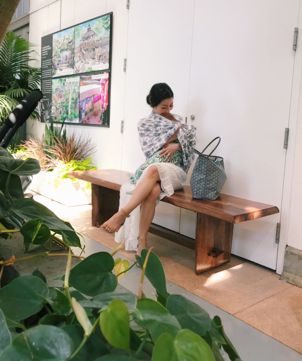 breastfeeding nursing cover copper pearl