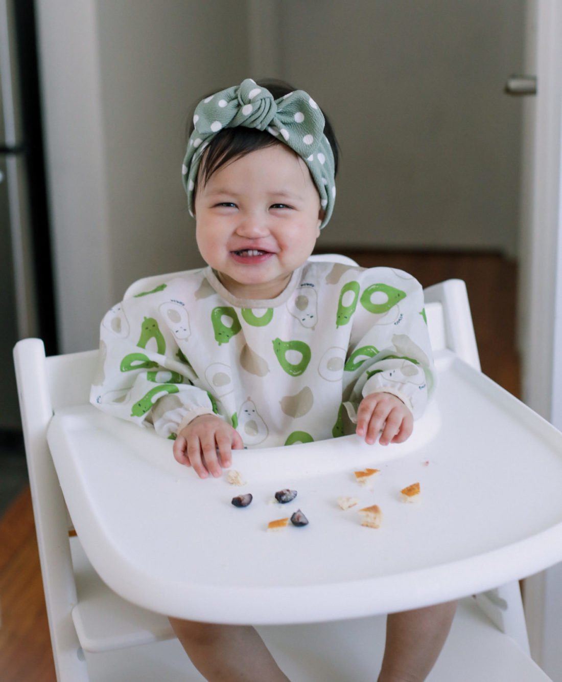 baby sleeved bibs turban for tots headband girls bows